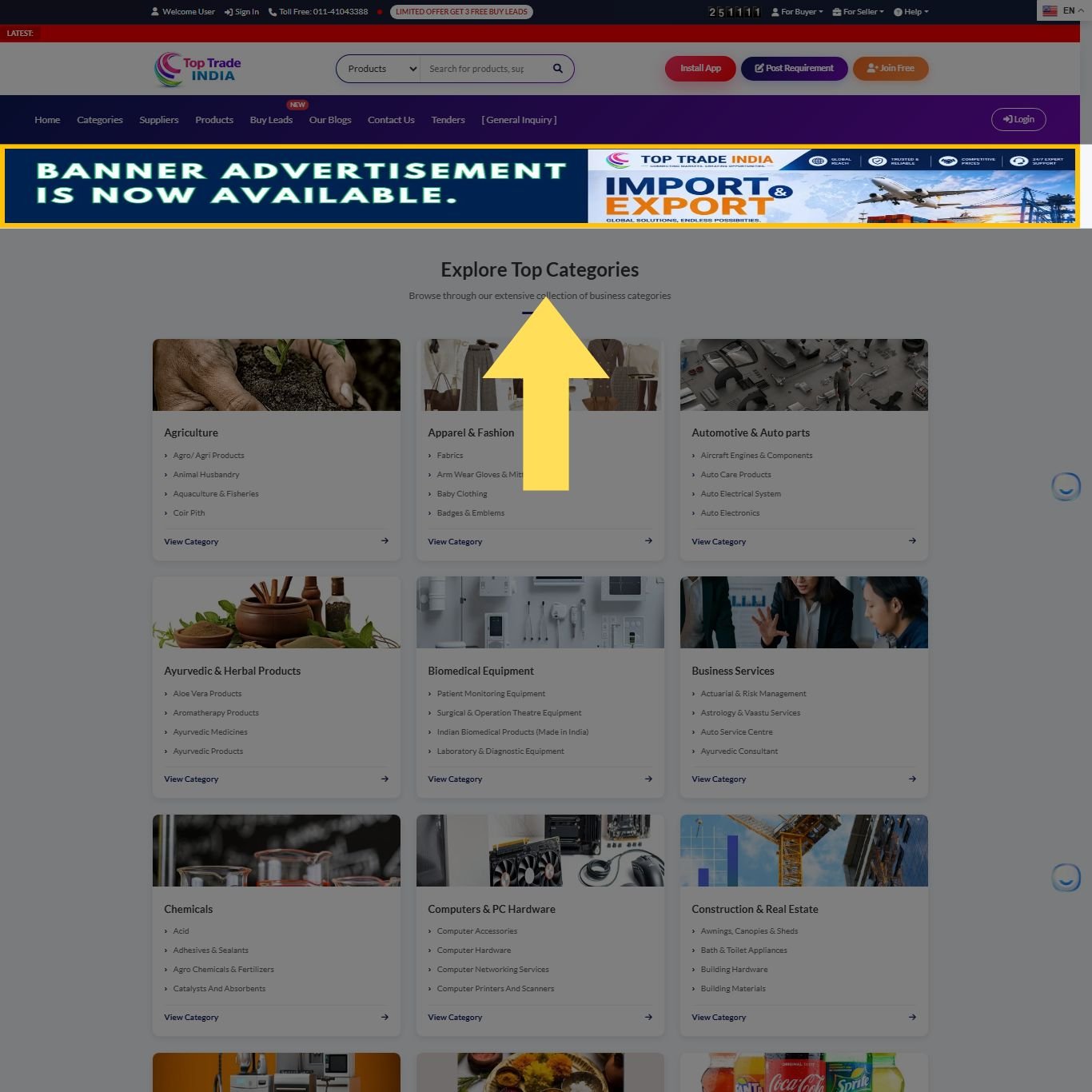 Category Banner