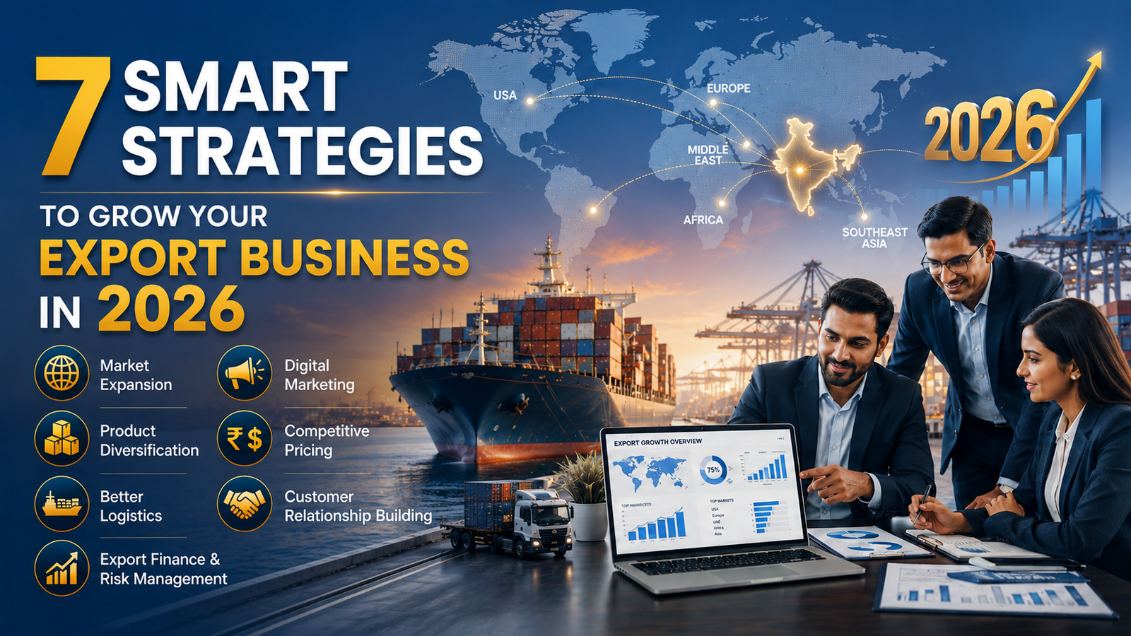 7 Smart Strategies to Grow Your Export Business in 2026