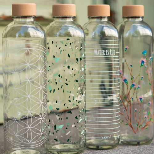  Glass Water Bottles
