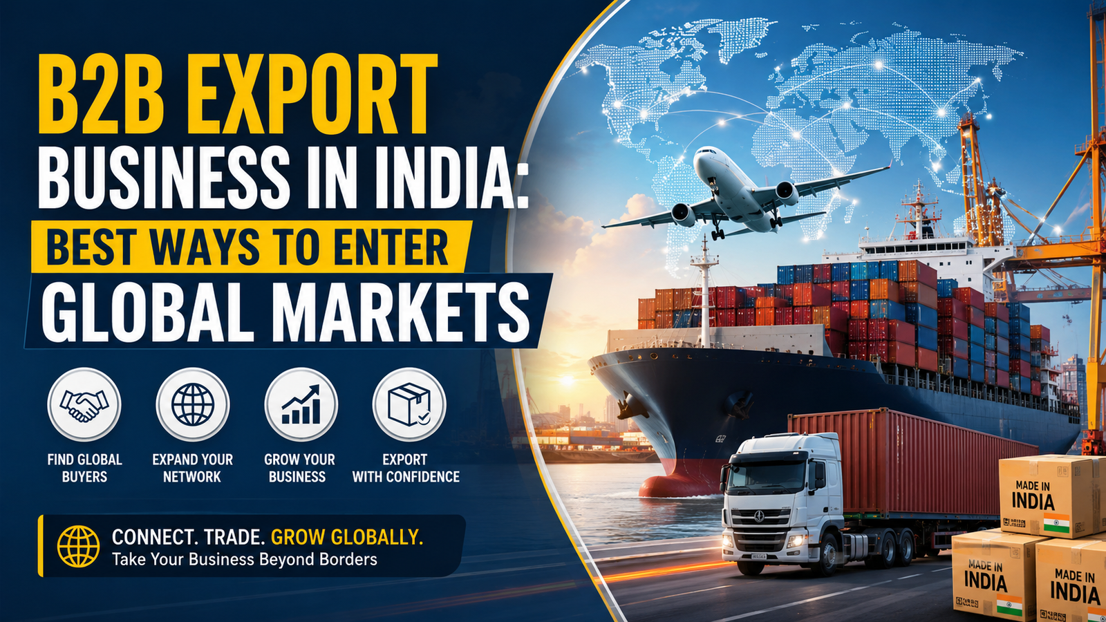 B2B Export Business in India: Best Ways to Enter Global Markets