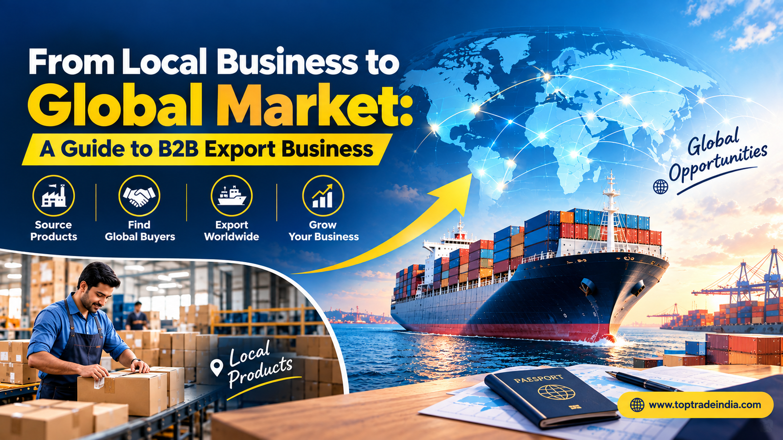 From Local Business to Global Market: A Guide to B2B Export Business