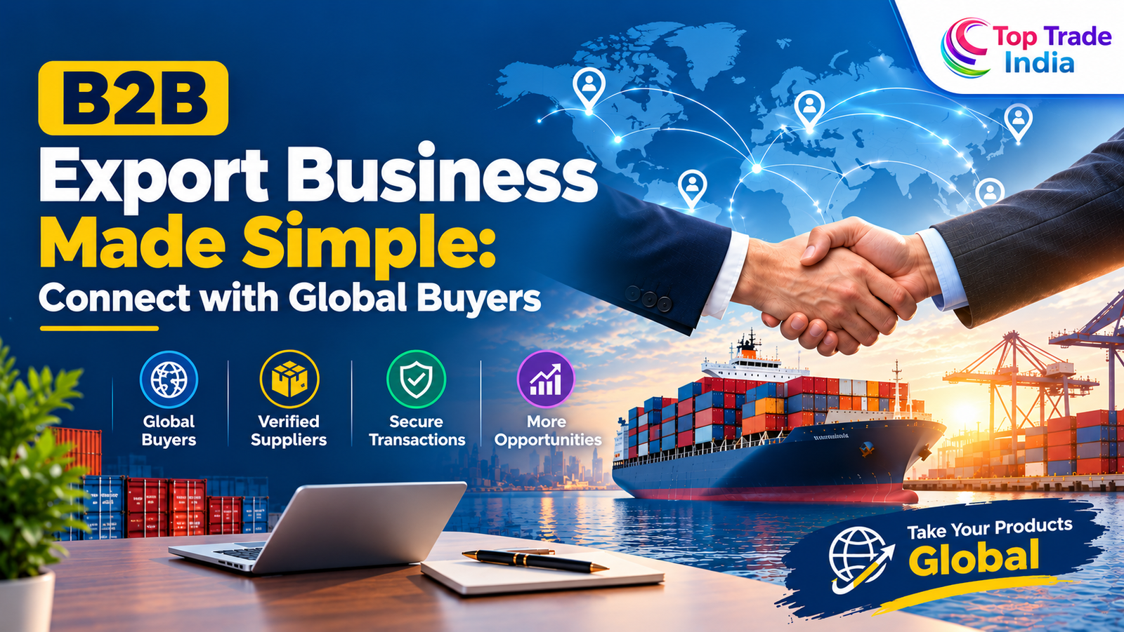 B2B Export Business Made Simple: Connect with Global Buyers Through Top Trade India 