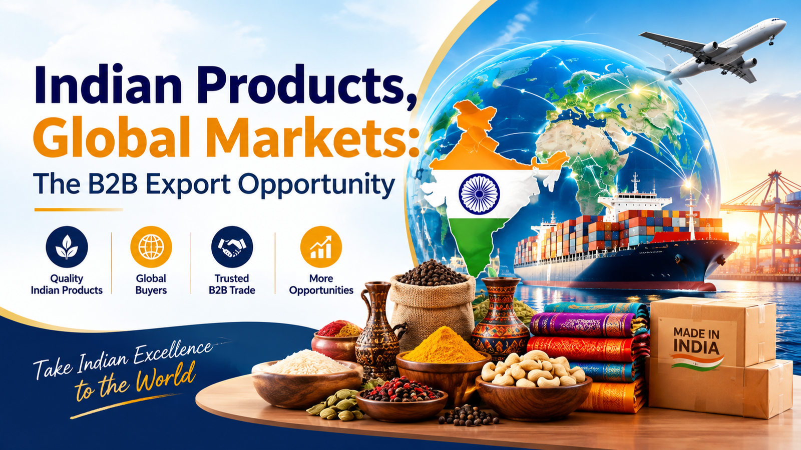 Indian Products, Global Markets: The B2B Export Opportunity