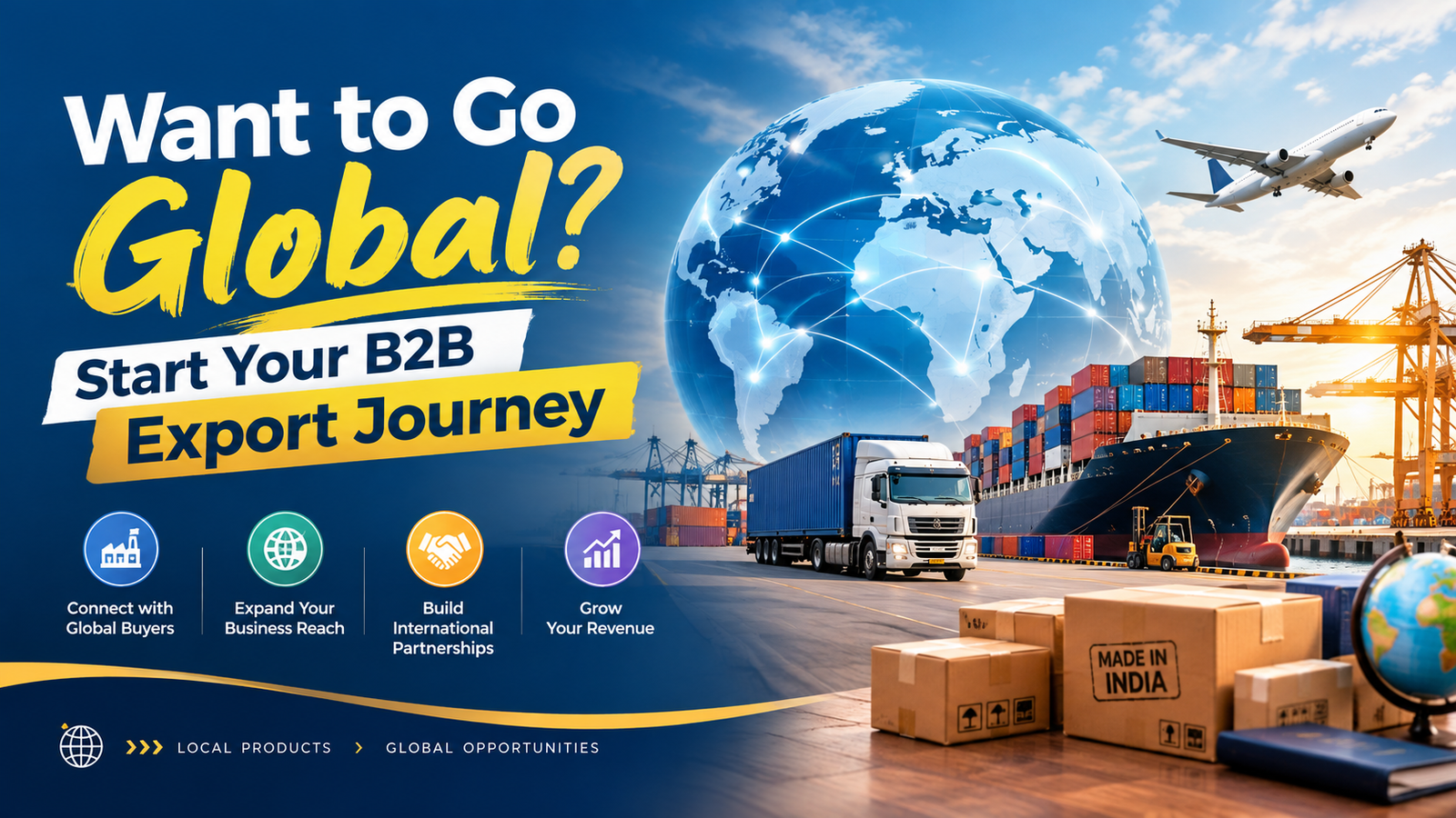 Want to Go Global? Start Your B2B Export Journey with Top Trade India  
