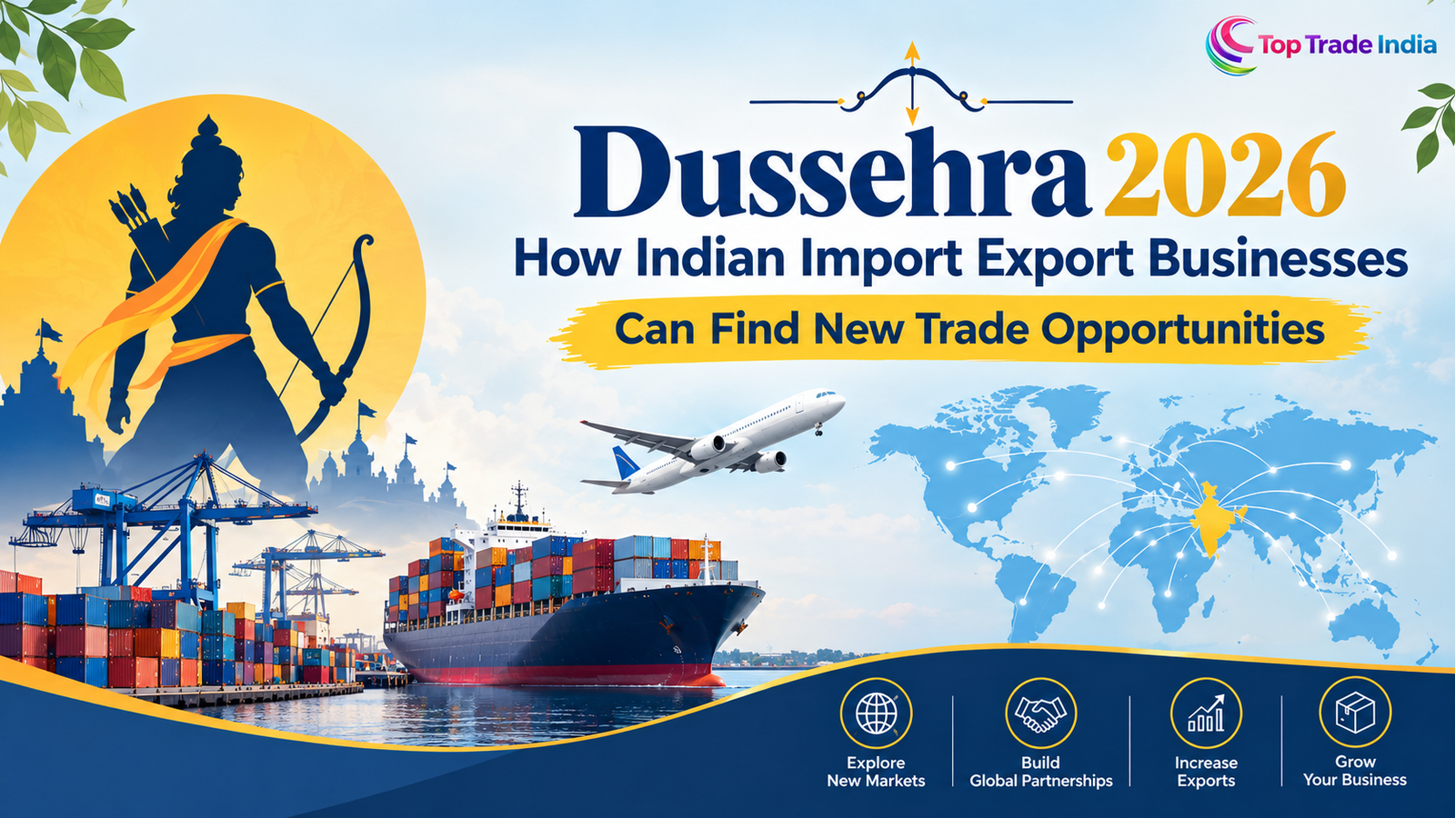 Dussehra 2026: How Indian Import Export Businesses Can Find New Trade Opportunities
