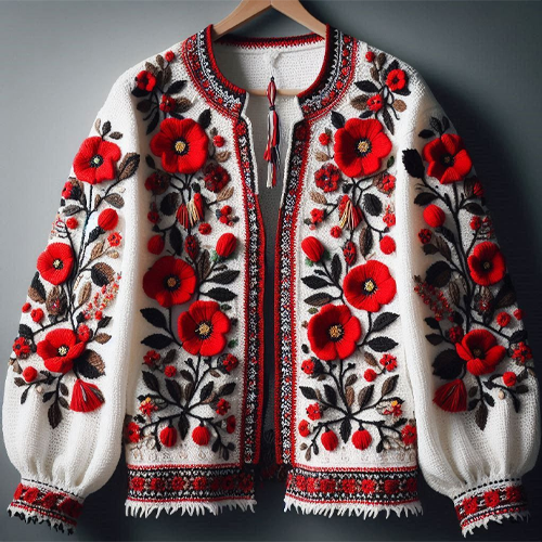 Embroidered Jackets & Outerwear