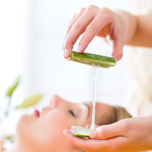 Face Care with Aloe Vera 