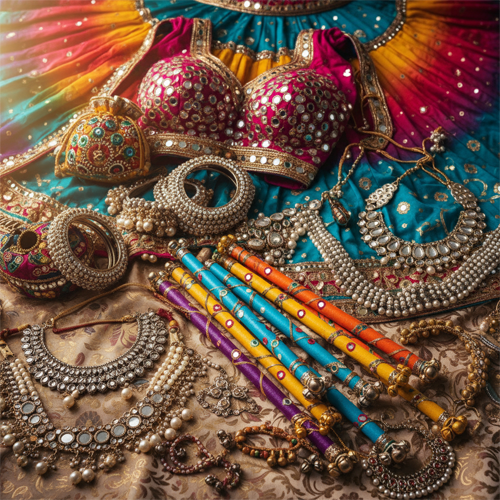  Garba / Dandiya Performance Supplies