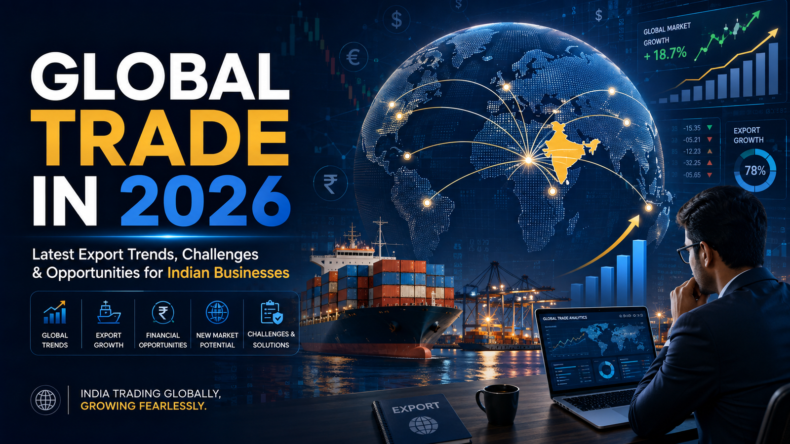 Global Trade in 2026: Latest Export Trends, Challenges & Opportunities for Indian Businesses