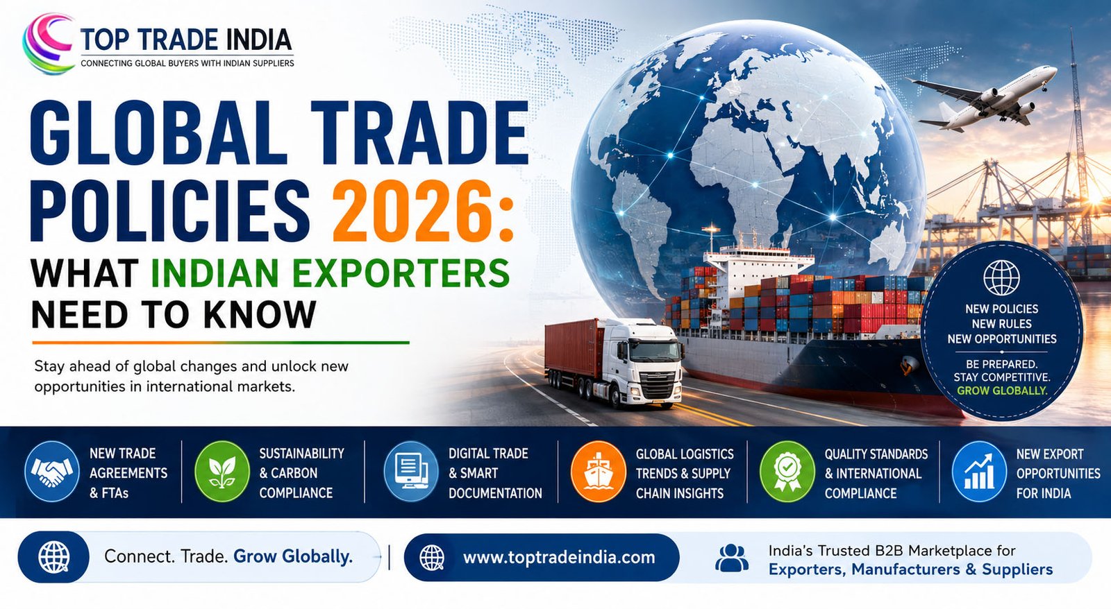 Global Trade Policies 2026: What Indian Exporters Need to Know