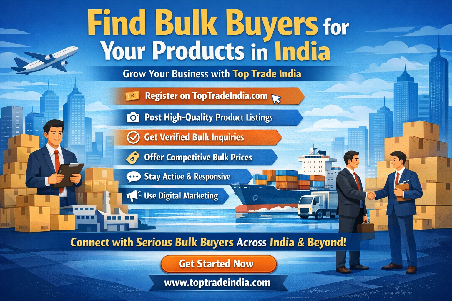 How to Get Bulk Buyers for Your Products in India