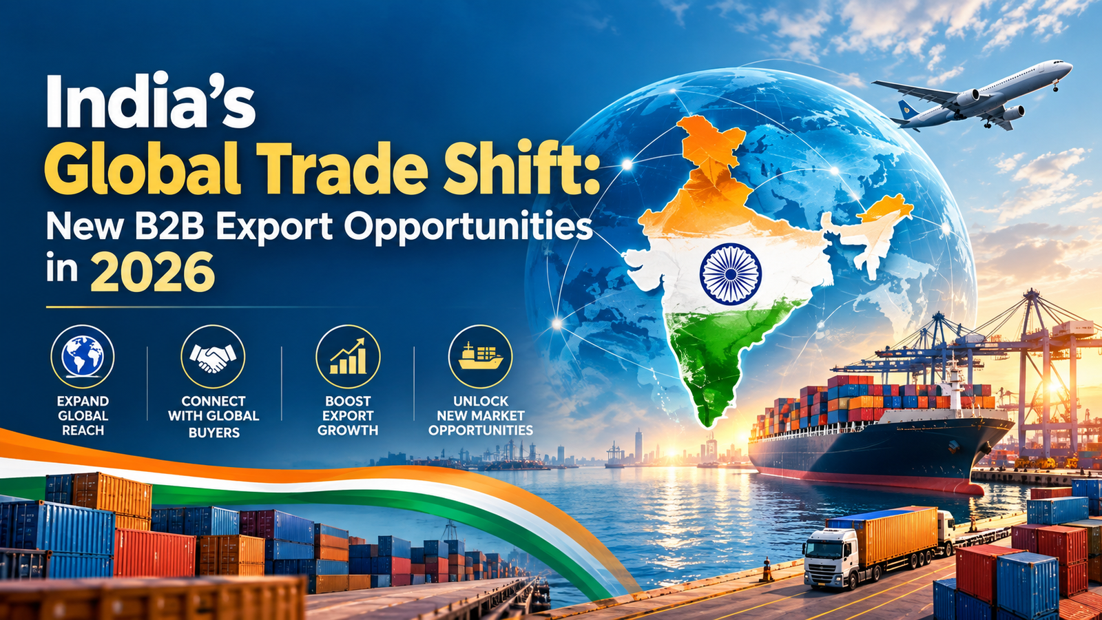 India’s Global Trade Shift: New B2B Export Opportunities in 2026