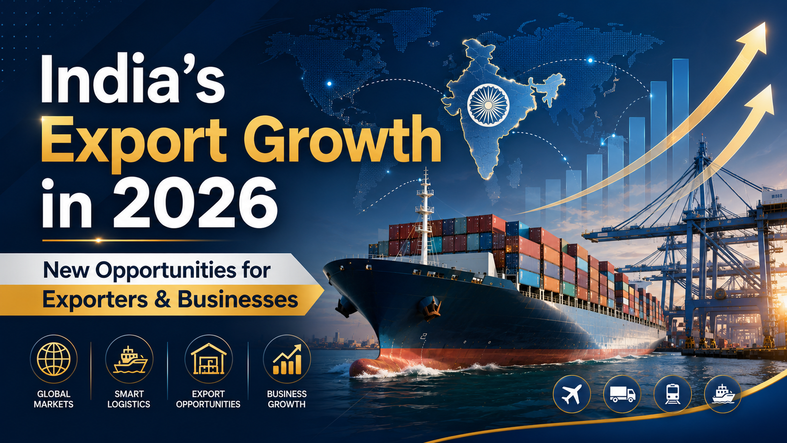 India’s Export Growth in 2026: New Opportunities for Exporters and Businesses