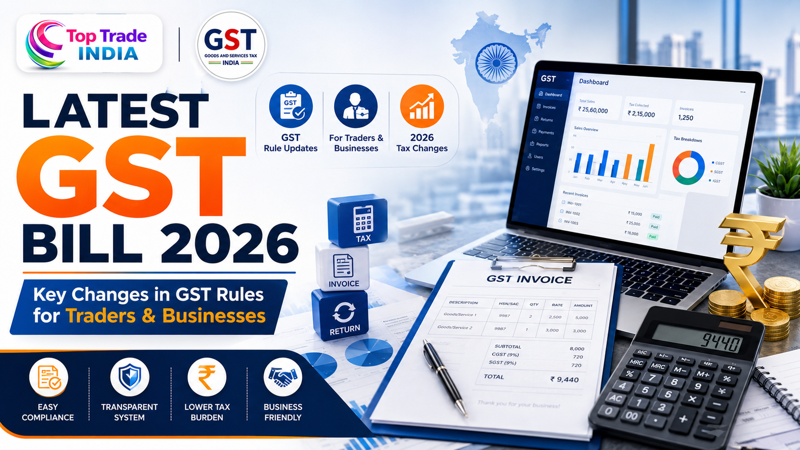 Latest GST Bill 2026: Key Changes in GST Rules for Traders and Businesses 