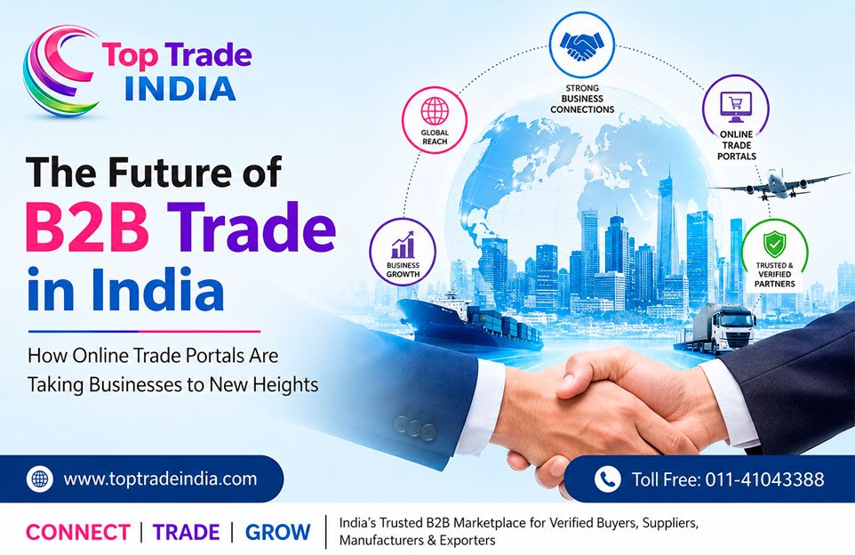The Future of B2B Trade in India: How Online Trade Portals Are Taking Businesses to New Heights