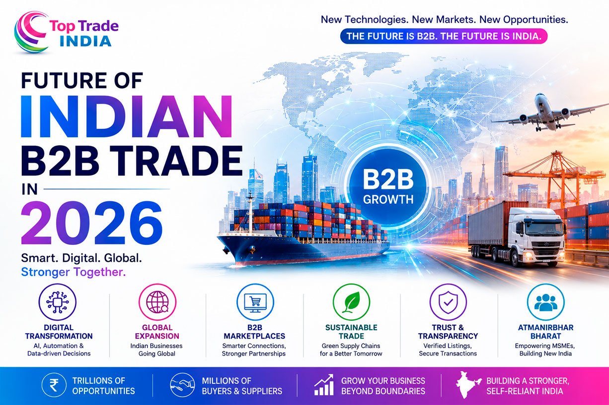 The Future of Indian B2B Trade in 2026 How Digital Platforms Are Transforming the Business World