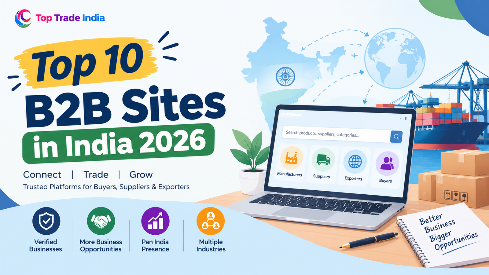 Top 10 B2B Sites in India 2026 | Best B2B Platforms