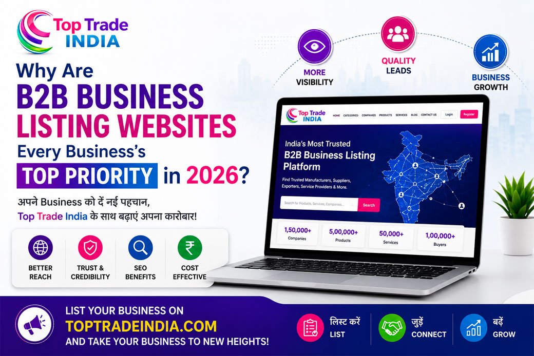 Why Are B2B Business Listing Websites Every Business's Top Priority in 2026?