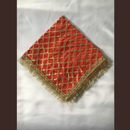 Pooja Cloth (Red/Yellow Chunri, Vastra)
