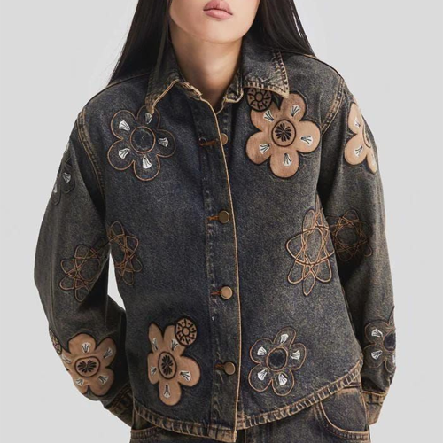 Embroidered Denim Jackets