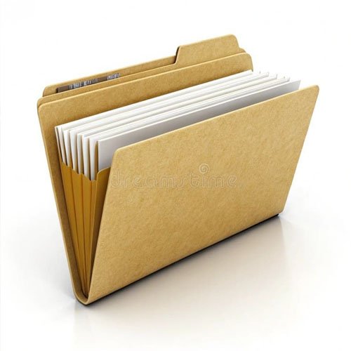 File folders (manila and hanging folders)