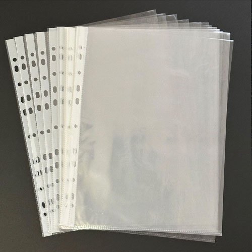 Sheet protectors and document sleeves