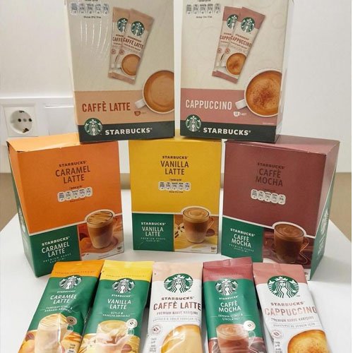 Instant coffee and coffee sachets