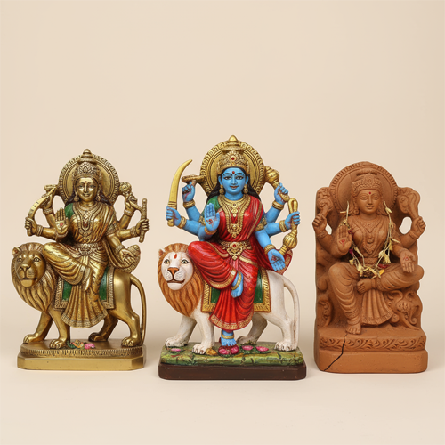 Durga / Mata murtis (brass / polyresin / clay / Marble)