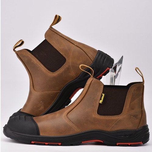 Steel-toe boots