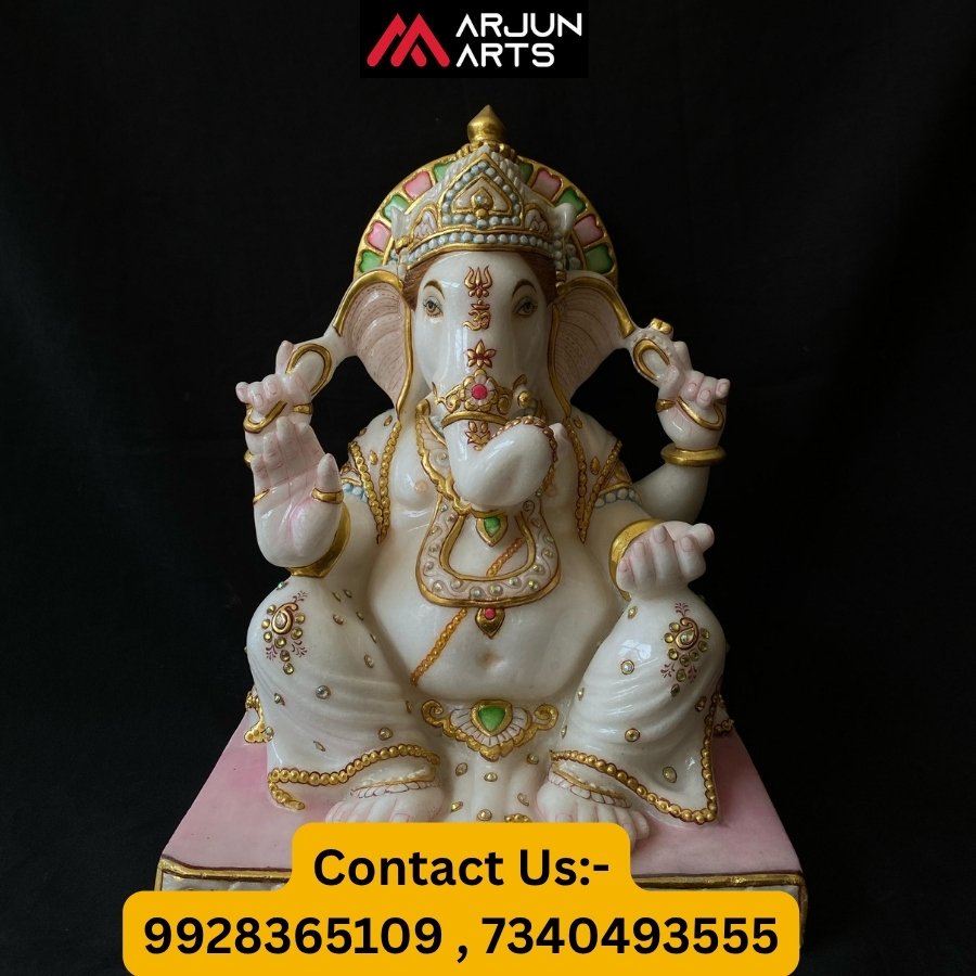 Ganesh Ji Marble Murti