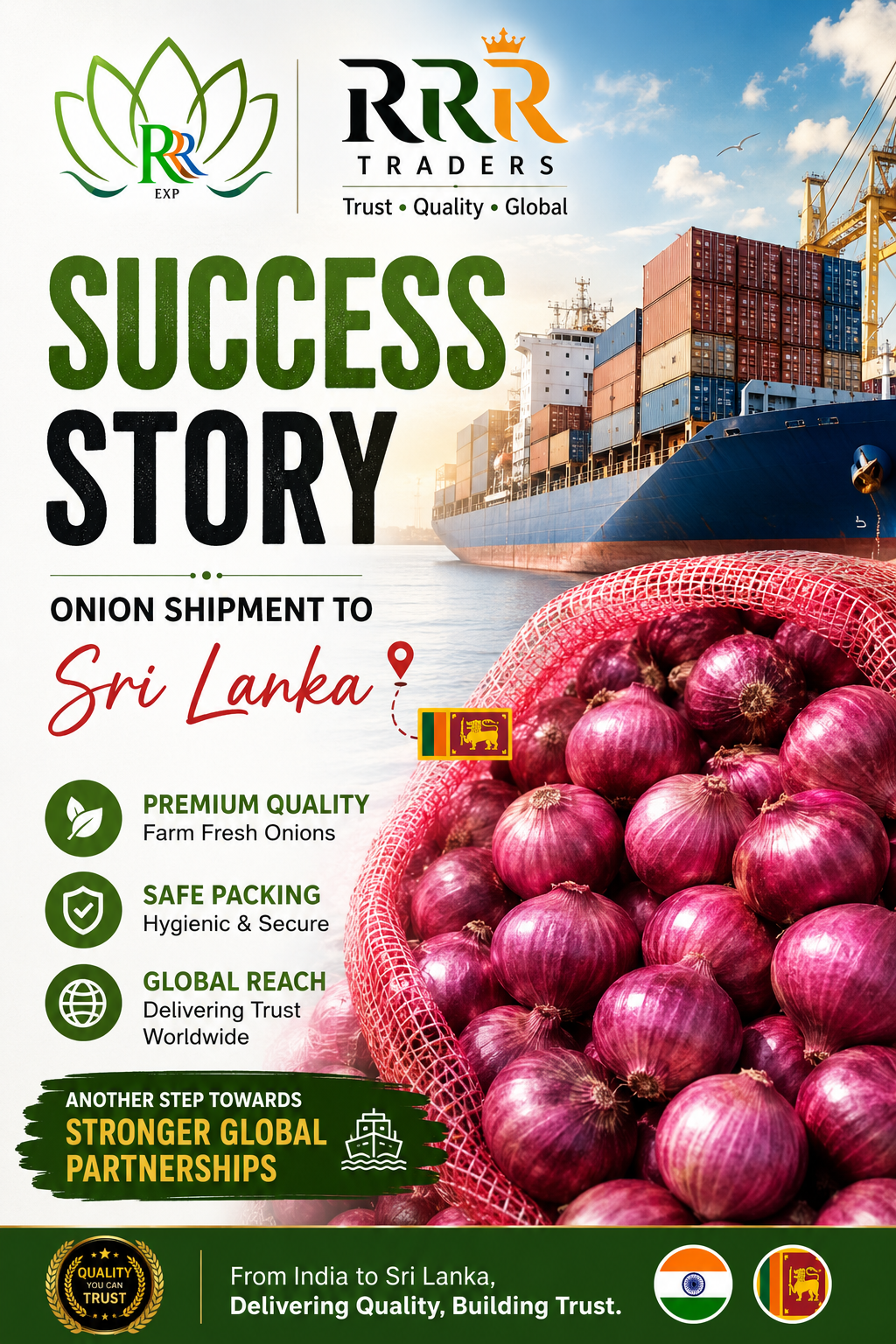 RRR Traders Export Success